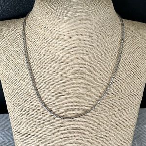 🔺ON SALE🔺JOHN HARDY LUXURY AUTHENTIC STERLING SILVER CLASSIC WOVEN STYLE CHAIN